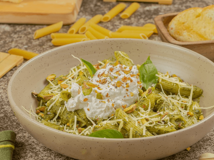 Pesto Pistache Y Ricotta