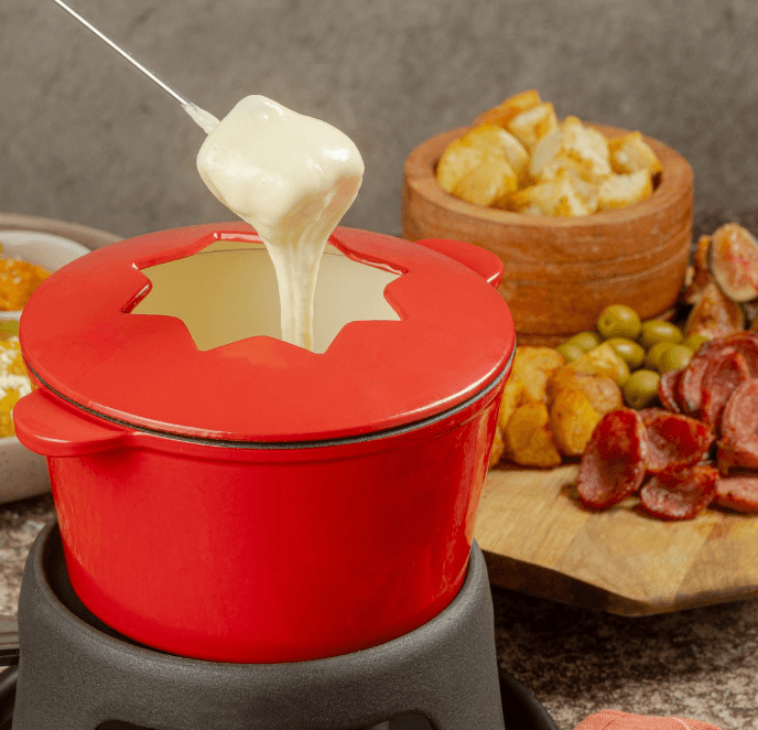 Fondue Al Vino Blanco