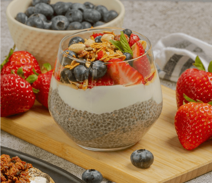 Pudding Chia Frutos Rojos